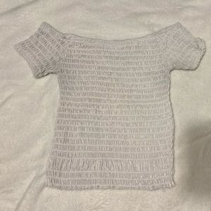 Off the shoulder shirt